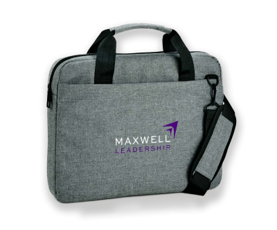 Geanta laptop personalizata Maxwell Leadership